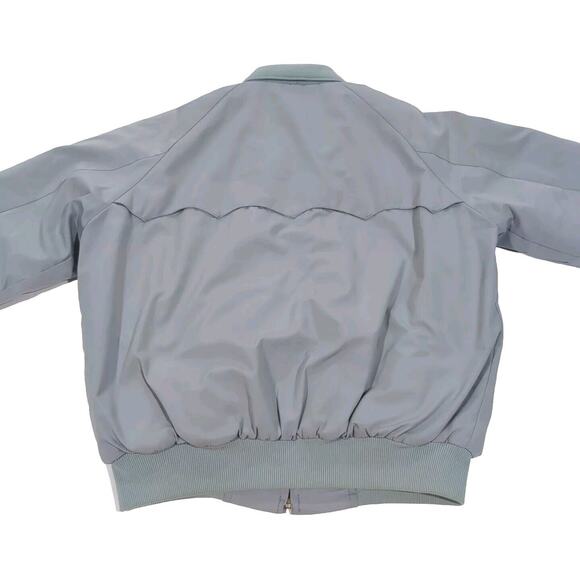 VTG WC Outerwear Jacket Mens Size XL Solid Gray Red Plaid Flannel Lined FLAWS - Picture 4 of 16